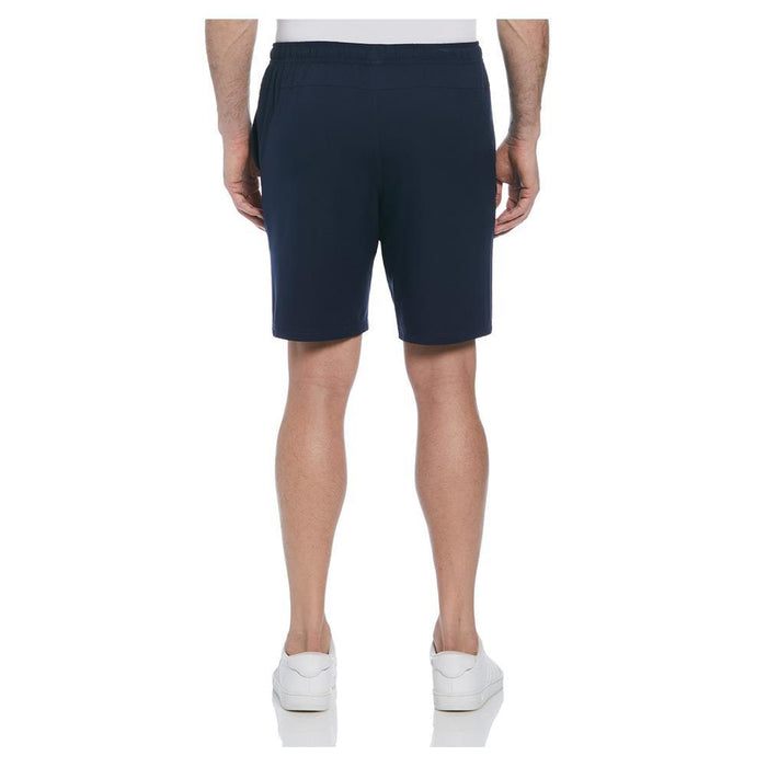 Men's Solid Athletic 9 Inch Short Peacoat