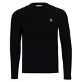 Men's Solid Performance Long Sleeve Raglan Caviar