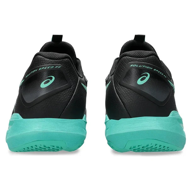 Men's Solution Speed FF 4 Shoes Black and Aurora Green