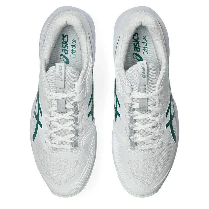 Men's Solution Speed FF 4 Shoes White and Pitch Green