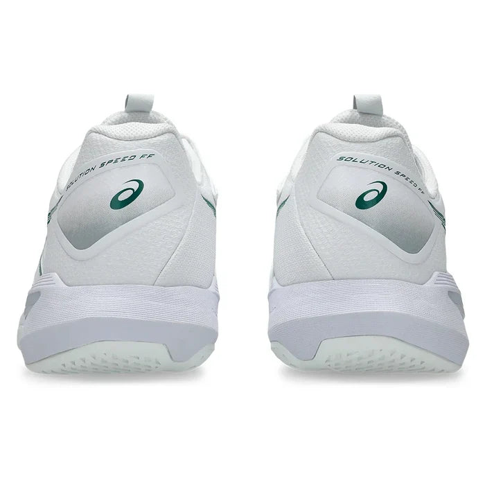 Men's Solution Speed FF 4 Shoes White and Pitch Green