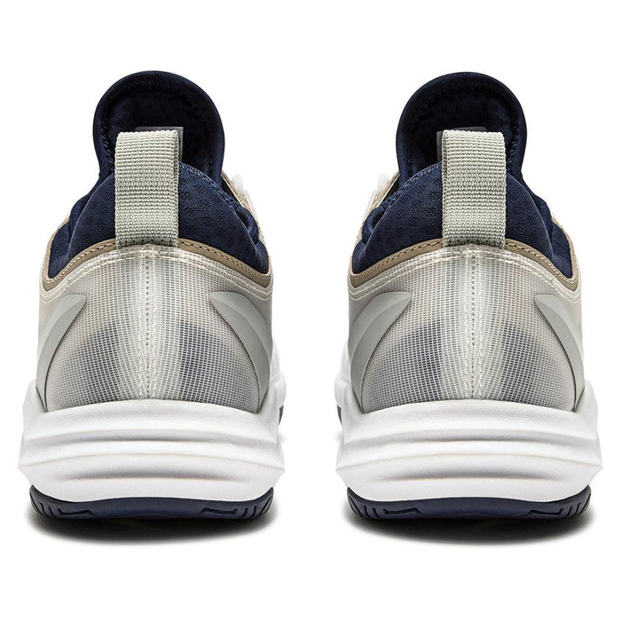 Men's Speed Blushield Fly 4 Court Shoes White and Blue Corsair
