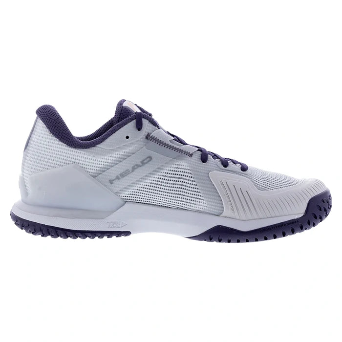 Men's Sprint Pro 4.0 Court Shoes Light Grey and Purple Night