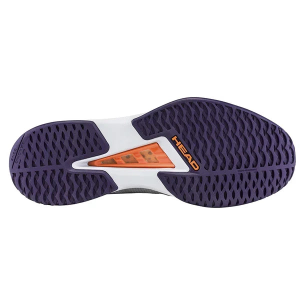 Men's Sprint Pro 4.0 Court Shoes Light Grey and Purple Night