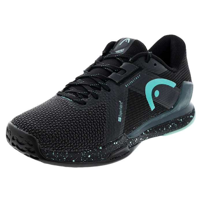 Men's Sprint Pro 4.0 SF Shoes Black and Teal