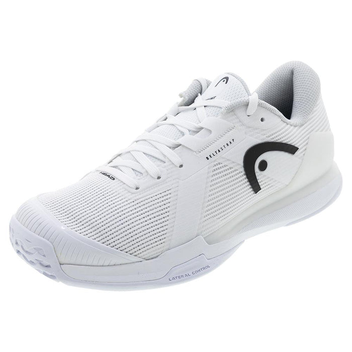 Men's Sprint Pro 4.0 Wide Court Shoes White and Black