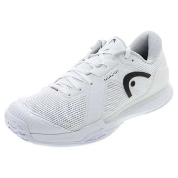 Men's Sprint Pro 4.0 Wide Court Shoes White and Black