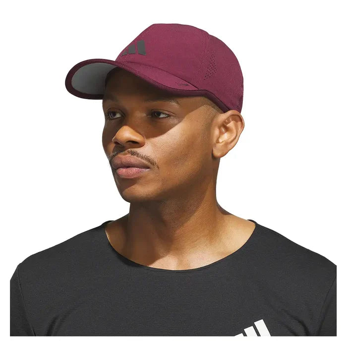 Men's Superlite 3 Hat Maroon and Black
