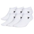 Men's Superlite 3.0 6 Pack No Show Socks White and Black