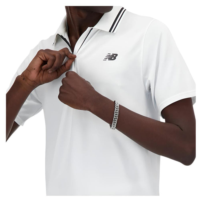 Men's Tournament Polo White
