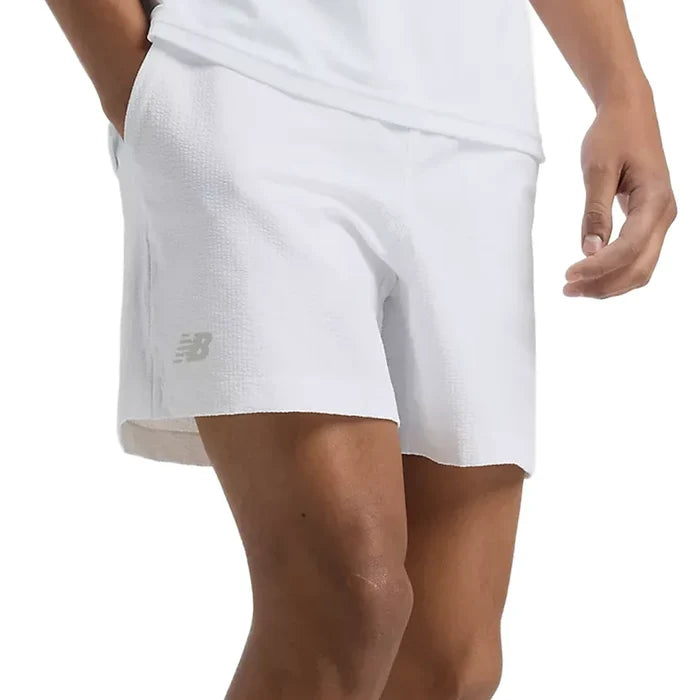 Men's Tournament Seersucker Short White
