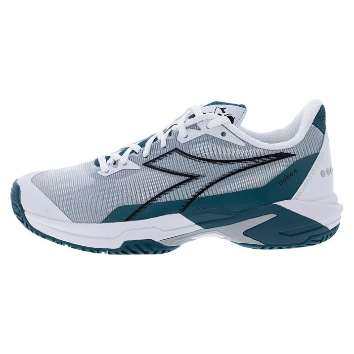 Men's Trofeo 4 AG Court Shoes White and Black
