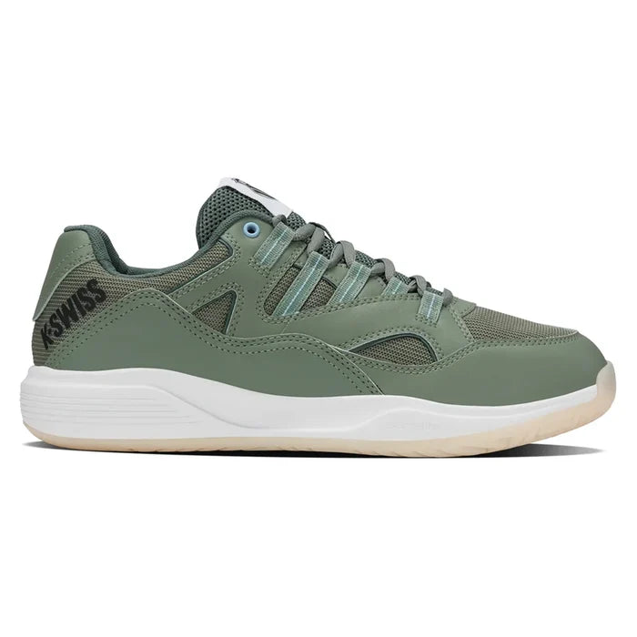Men's Tura Team Pickleball Court Shoes Sea Spray and Dark Forest