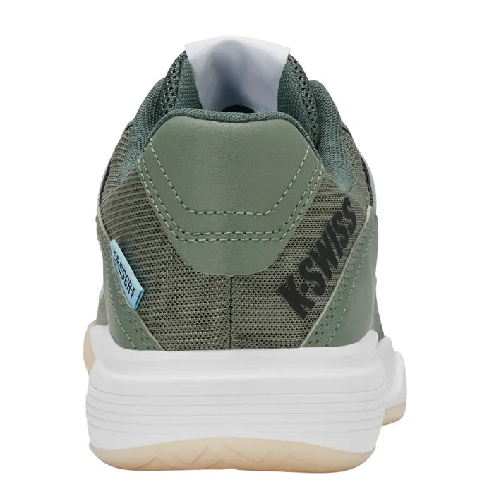 Men's Tura Team Pickleball Court Shoes Sea Spray and Dark Forest
