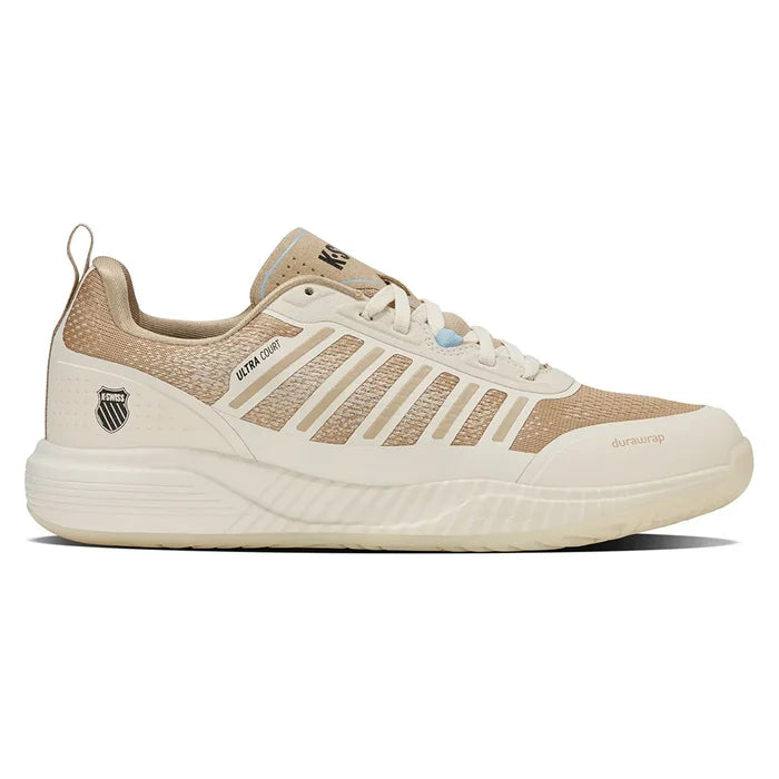 Men's Ultra Court Pickleball Court Shoes Jet Stream and Irish Cream