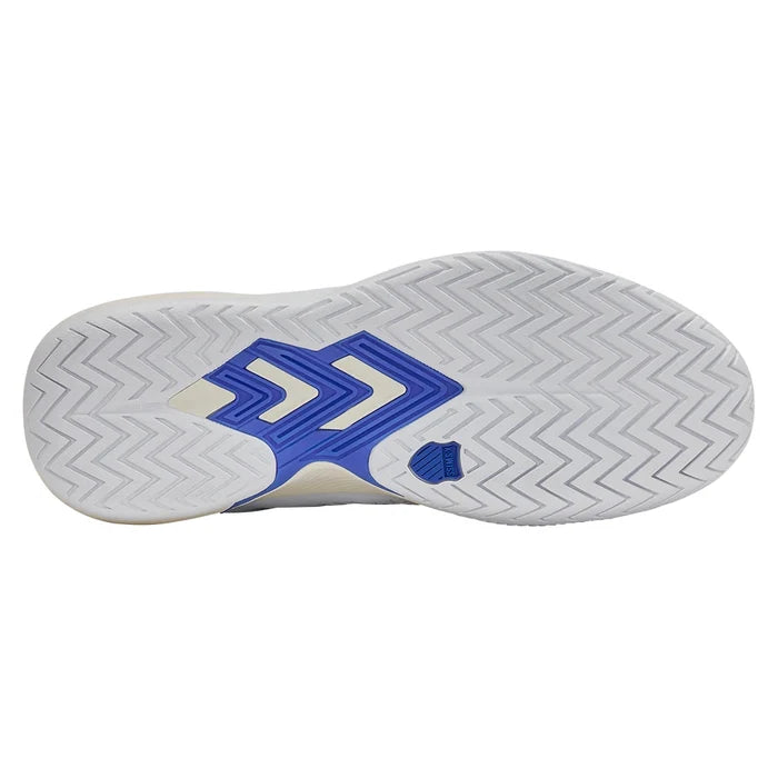 Men's Ultra Court Pickleball Court Shoes White and Dazzling Blue