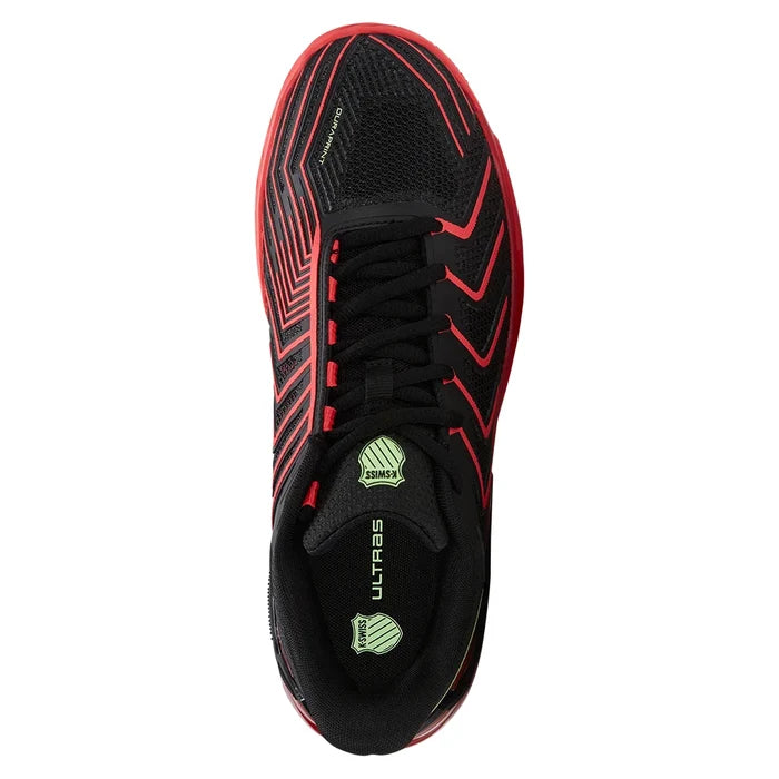 Men's Ultrashot 4 Shoes Black and Neon Lava