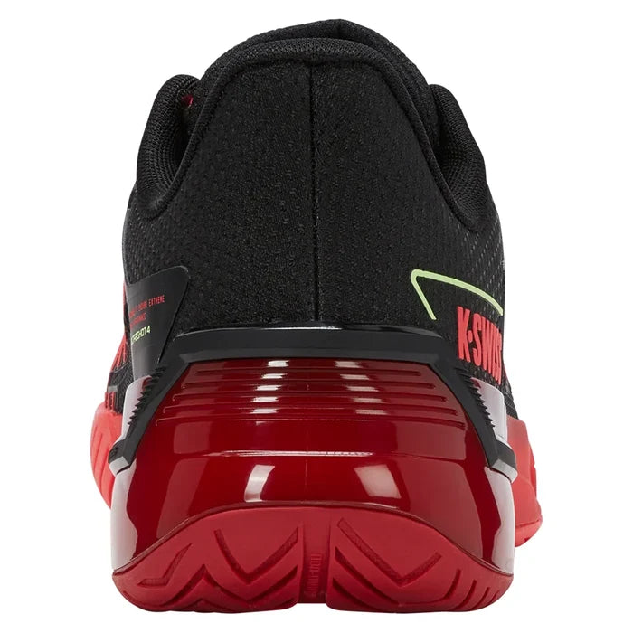 Men's Ultrashot 4 Shoes Black and Neon Lava