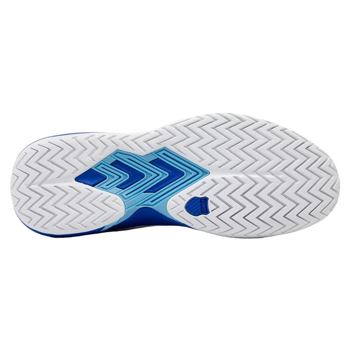 Men's Ultrashot Light Court Shoes White and Dazzling Blue