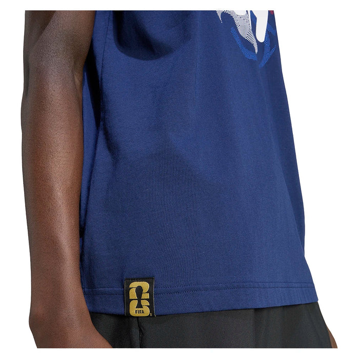 Men's USA OLP Soccer Tee Tena Blue