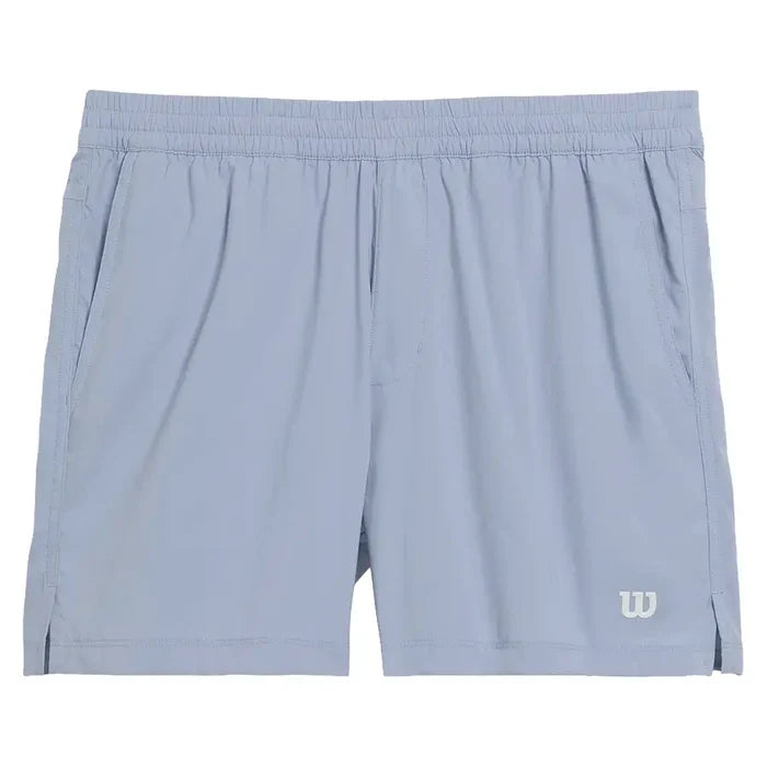 Men's Volley Unlined 6 Inch Tennis Short Blue Fog