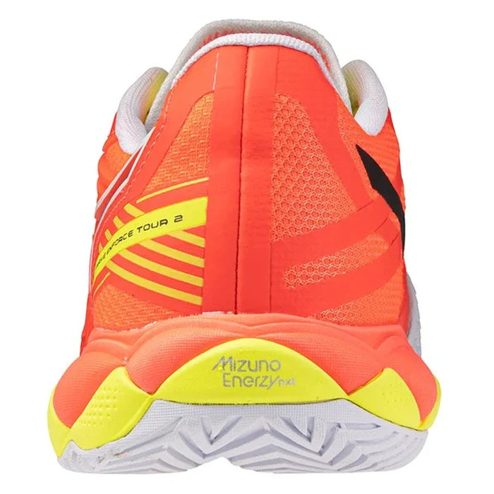 Men's Wave Enforce Tour 2 AC Shoes Lava Orange and White