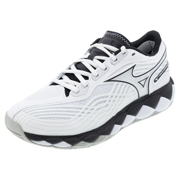 Men's Wave Enforce Tour 2 Court Shoes White and Black