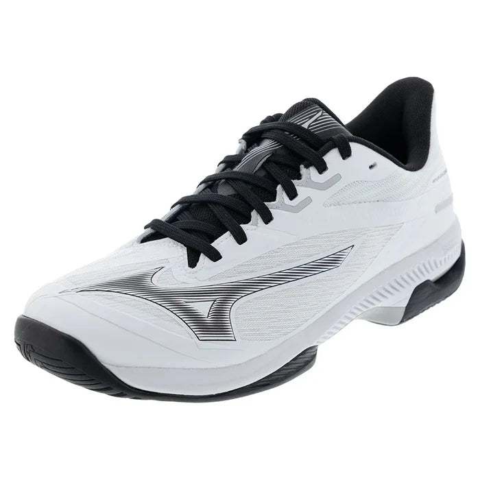 Men's Wave Exceed Court AC Court Shoes White and Black