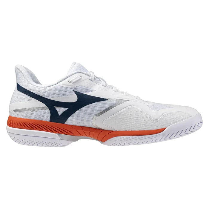 Men's Wave Exceed Court AC Shoes White and Insignia Blue