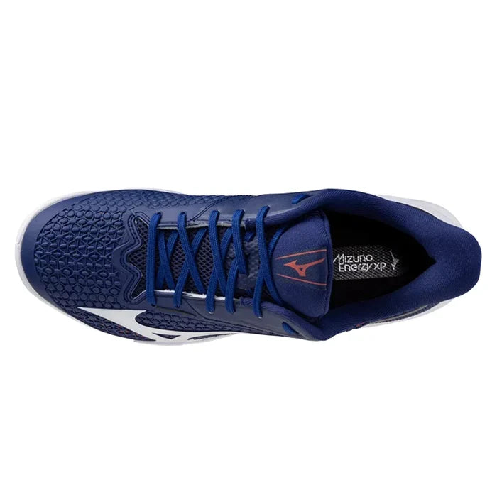Men's Wave Exceed Tour 7 AC Shoes Beacon Blue and White