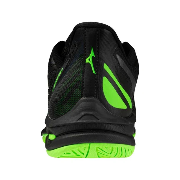 Men's Wave Exceed Tour 7 AC Shoes Black and Glowing Apple