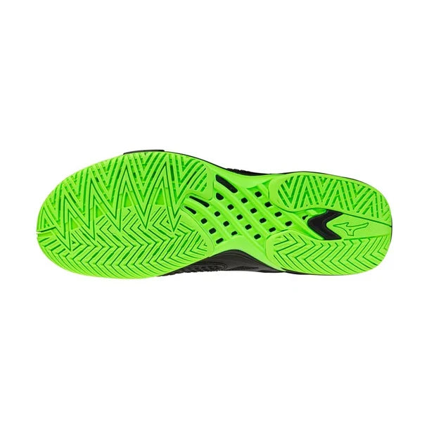 Men's Wave Exceed Tour 7 AC Shoes Black and Glowing Apple