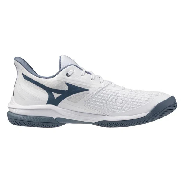 Men's Wave Exceed Tour 7 AC Shoes White and China Blue