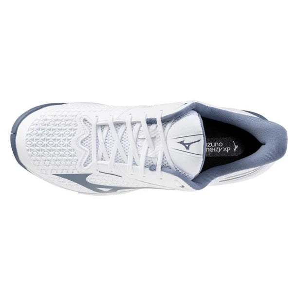 Men's Wave Exceed Tour 7 AC Shoes White and China Blue
