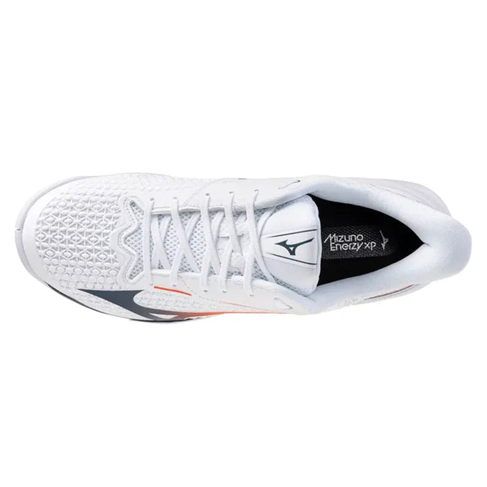 Men's Wave Exceed Tour 7 AC Shoes White and Insignia Blue