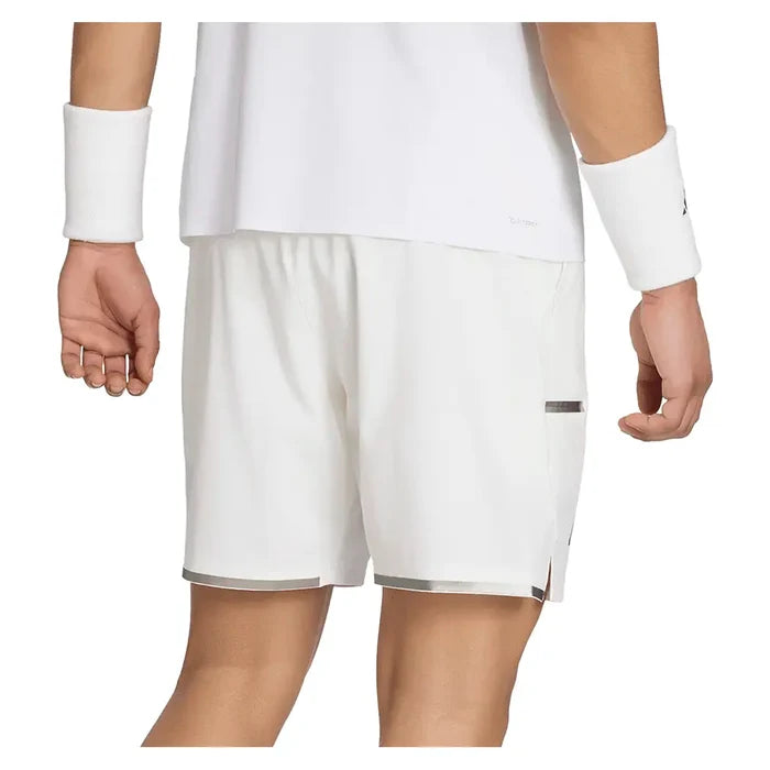 Men's Wimbledon 7 Inch Short and Tight Set White
