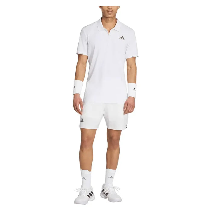 Men's Wimbledon 7 Inch Short and Tight Set White