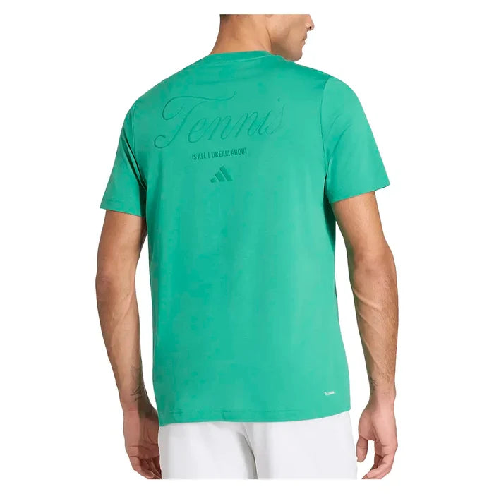 Men's Wimbledon Graphic Top Court Green