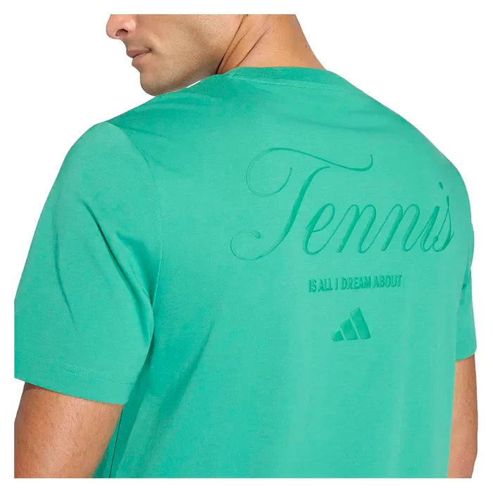 Men's Wimbledon Graphic Top Court Green