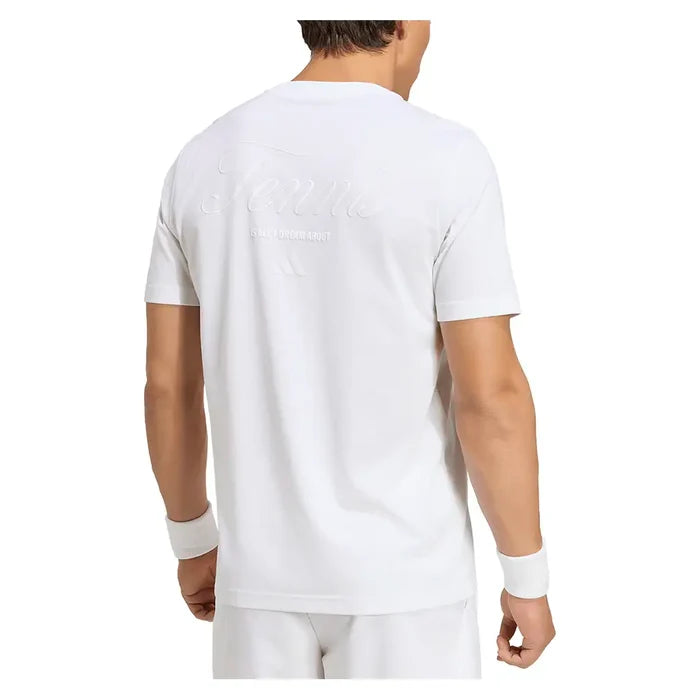 Men's Wimbledon Graphic Top White