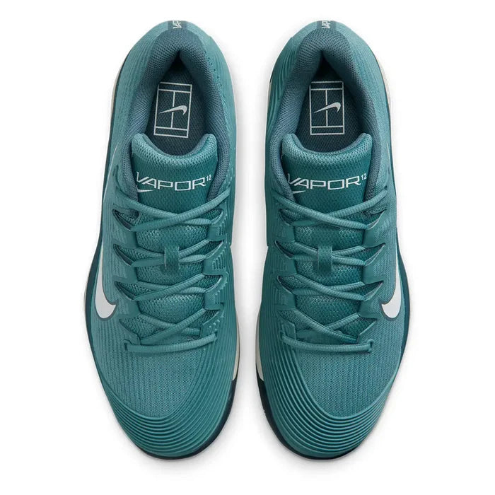 Men's Zoom Vapor 12 Shoes Smokey Blue and White