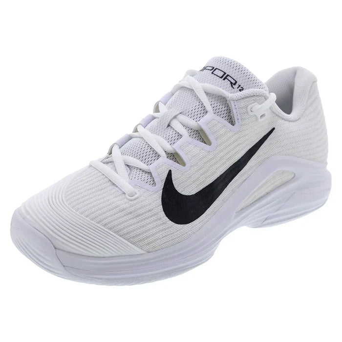 Men's Zoom Vapor 12 Shoes White and Black