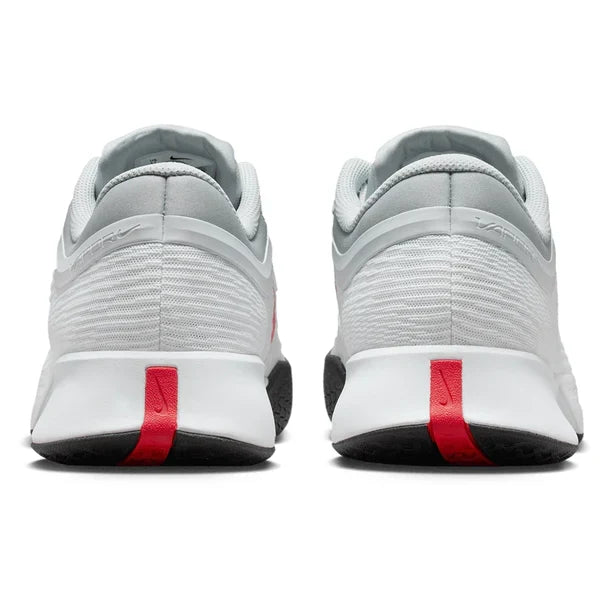 Men's Zoom Vapor Pro 3 Shoes White and Lt Crimson