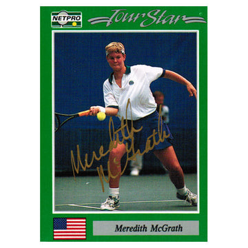 Meredith McGrath Signed Women's