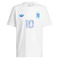 Messi Name & Number Graphic Tee White