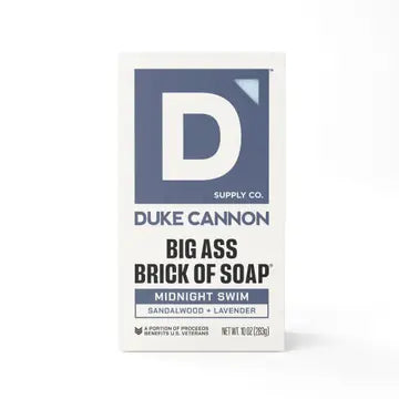 Midnight Swim Big Ass Brick of Soap | Duke Cannon 🌲💦