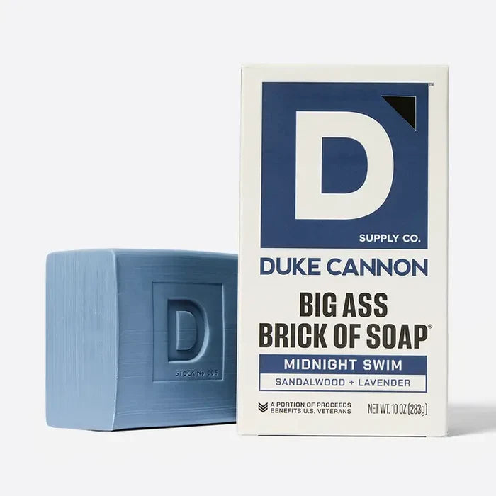 Midnight Swim Big Ass Brick of Soap | Duke Cannon 🌲💦