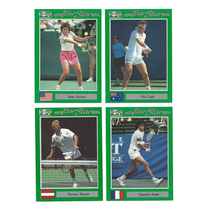 NETPRO Tour Stars Tennis Collector Card Set 1991