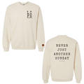 Never Just Another Sunday | Life Church Softstyle Crewneck