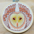 NEW! Barn Owl Embroidery Kit